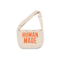 【HUMAN MADE】經典雙面圖騰水洗帆布肩背包